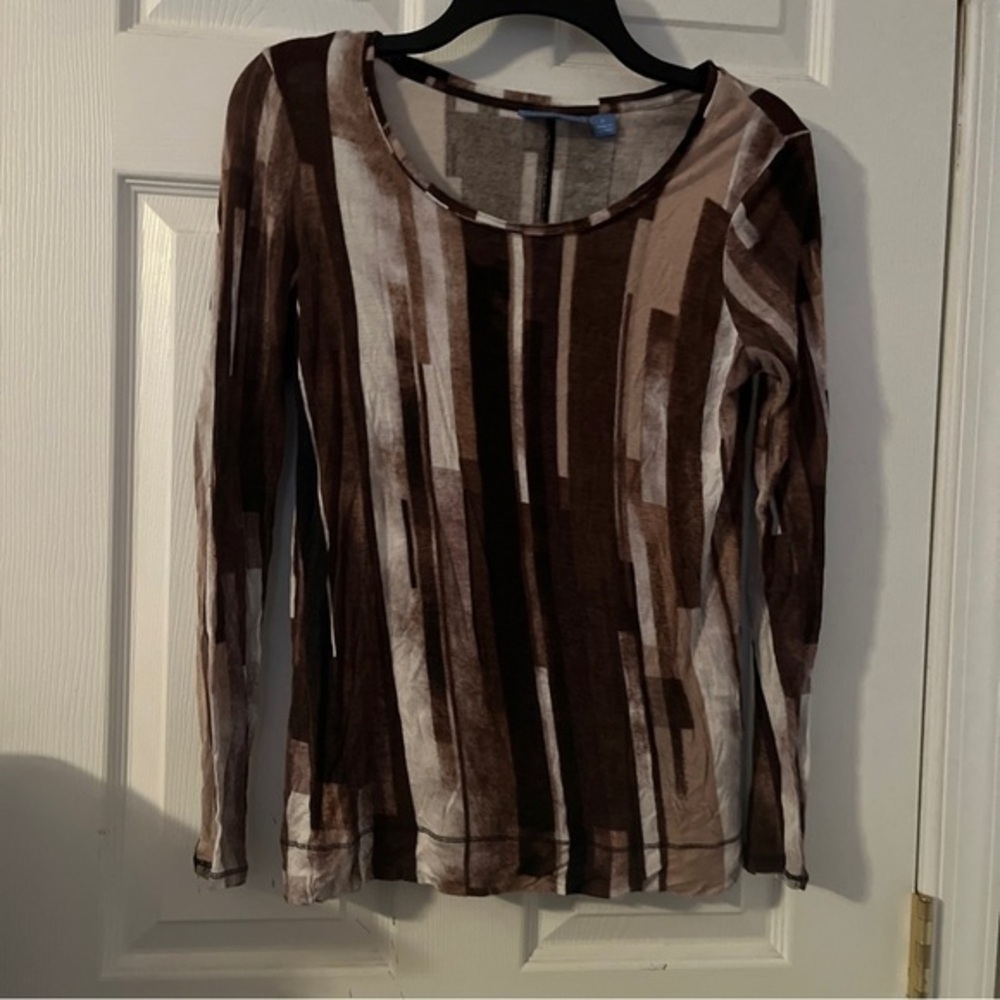 Vintage Woman’s long sleeve scoop neck - Size S